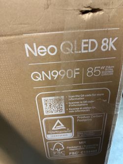 Samsung 85-Inch Class Neo QLED QN990F 8K Mini LED Smart TV (2025 Model) NQ8 AI Gen3 Processor, Upscaling Pro, Wireless One Connect, Glare Free, Samsun