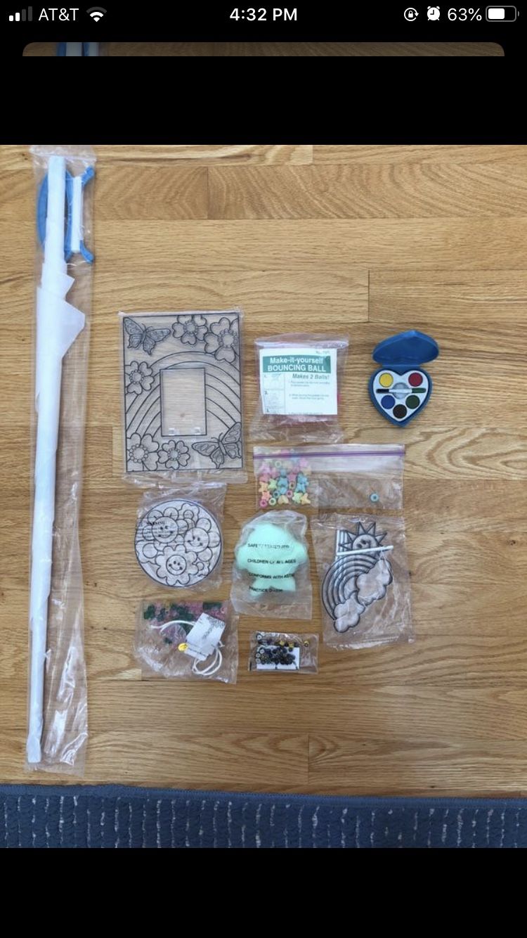 Assorted Crafts and Supplies