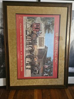 36 x 24 Framed 2006 California Rodeo Salinas Poster
