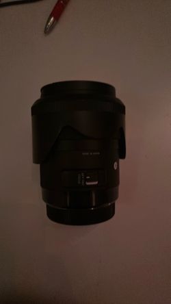 Sigma Art Lense 35mm Canon EF