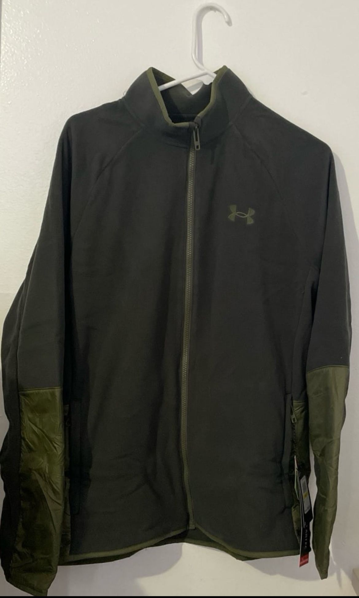 Under Armour Green UA Polartec Forge Full Zip Jacket Men's M NWT