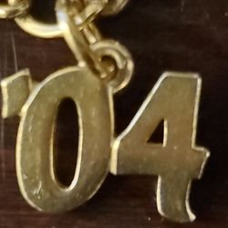 James Avery 14K Gold Vintage Retired '04 Year Charm 