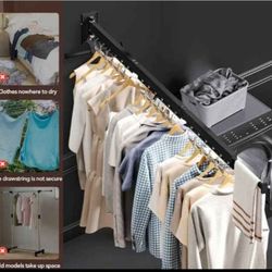 Wall Mounted Clothes Hanger