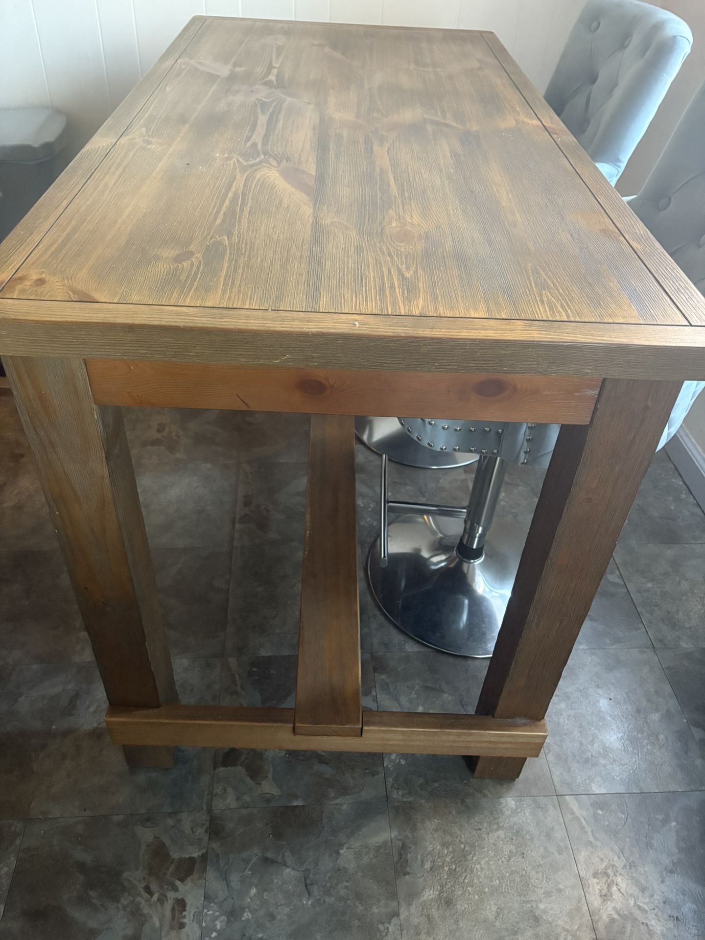 Heavy Kitchen Table // Thick Wood /pick Up 185.00