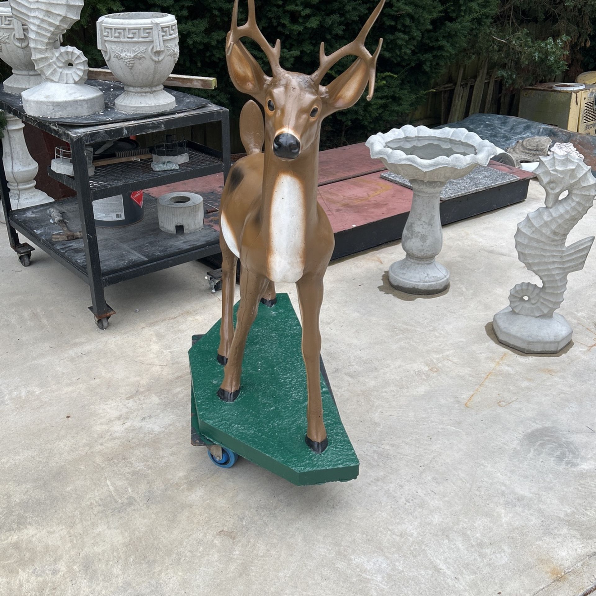 Large Deer Statue
