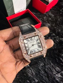 Moissanite Cartier watch