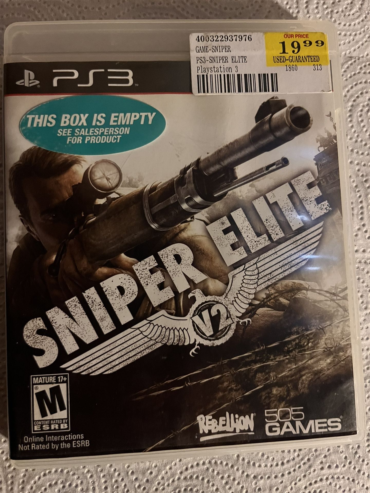 Sniper Elite V2 (PS3)