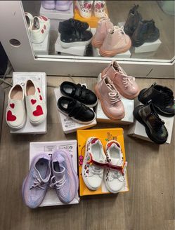 Kids Shoes Mixed Lot – 6 Pairs