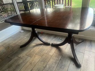 Vintage table, and 4 chairs