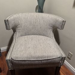 Couch  and Two Decorative Chairs 
