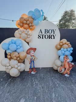 Toy Story Balloon Backdrop