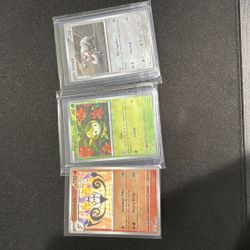 White Flare black Bolt Masterball Cards