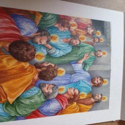 Vintage Original Pastel Paintings (101 BIBLE STORIES) 