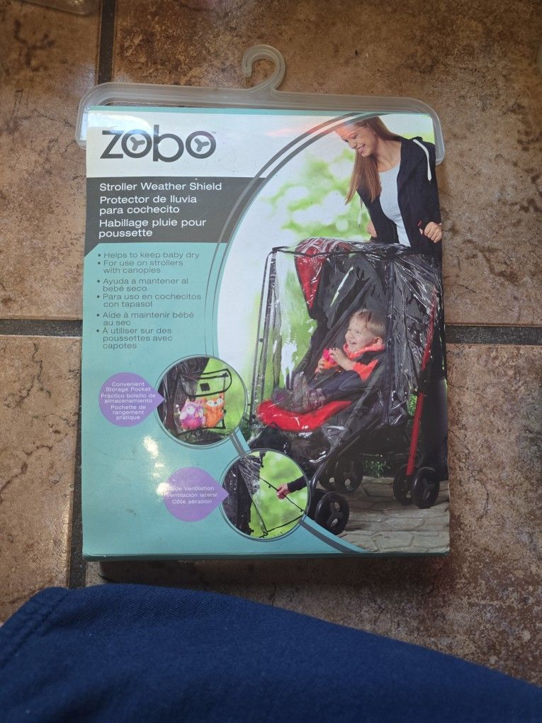 Zobo Stroller Wheather Sheild