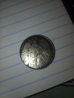 Double sided rare angel coin