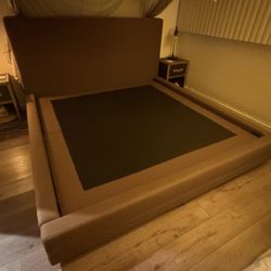 King bed frame - Restoration Hardware. RH