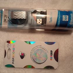 jwin handsfree Headset, Popsockets