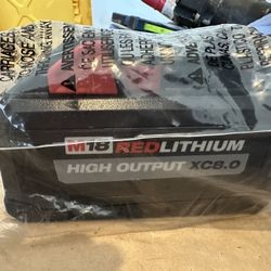 Milwaukee M18 8.0 High Output Battery