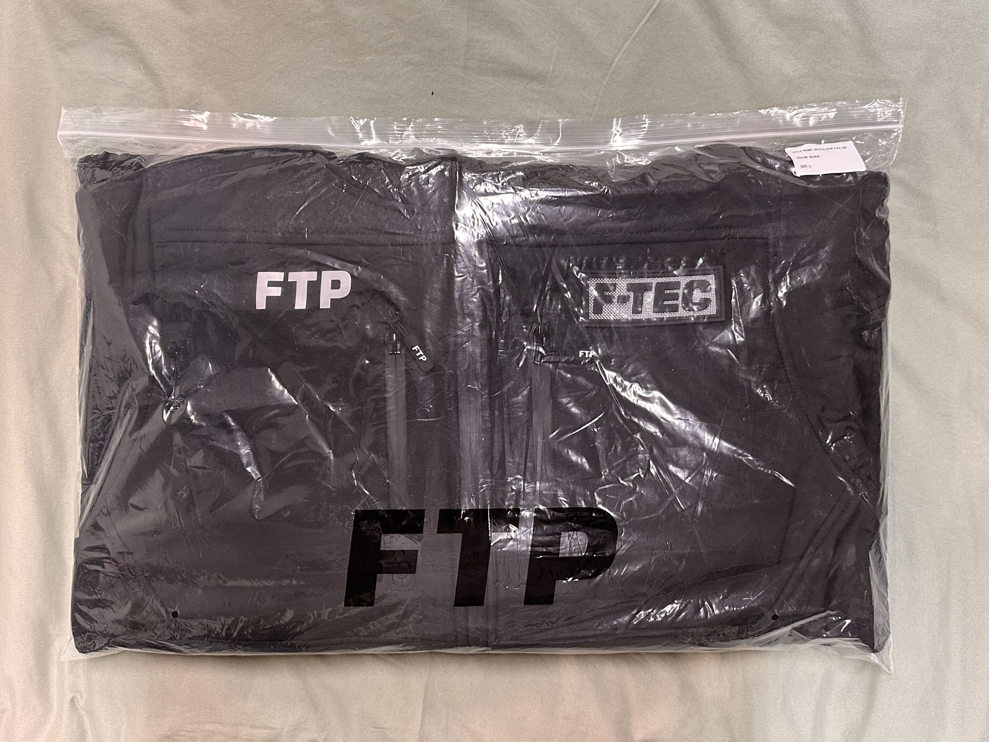 FTP F-TEC FULL ZIP PARKA (BLACK)