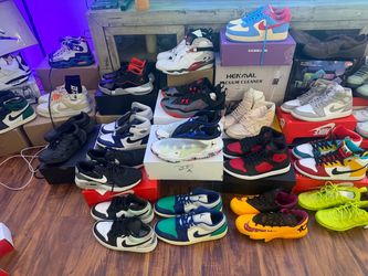 Large Lot of Nike & Jordan Sneakers