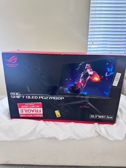 ASUS ROG PG27UCDM Monitor de juegos OLED QD-OLED de 27 pulgadas 4K 240Hz