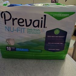 Large Adult Briefs With Velcro Fastener