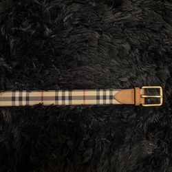 Burberry belt