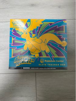 Pokémon TCG Mega Evolution Ascended Heroes Pokemon Center Elite Trainer Box