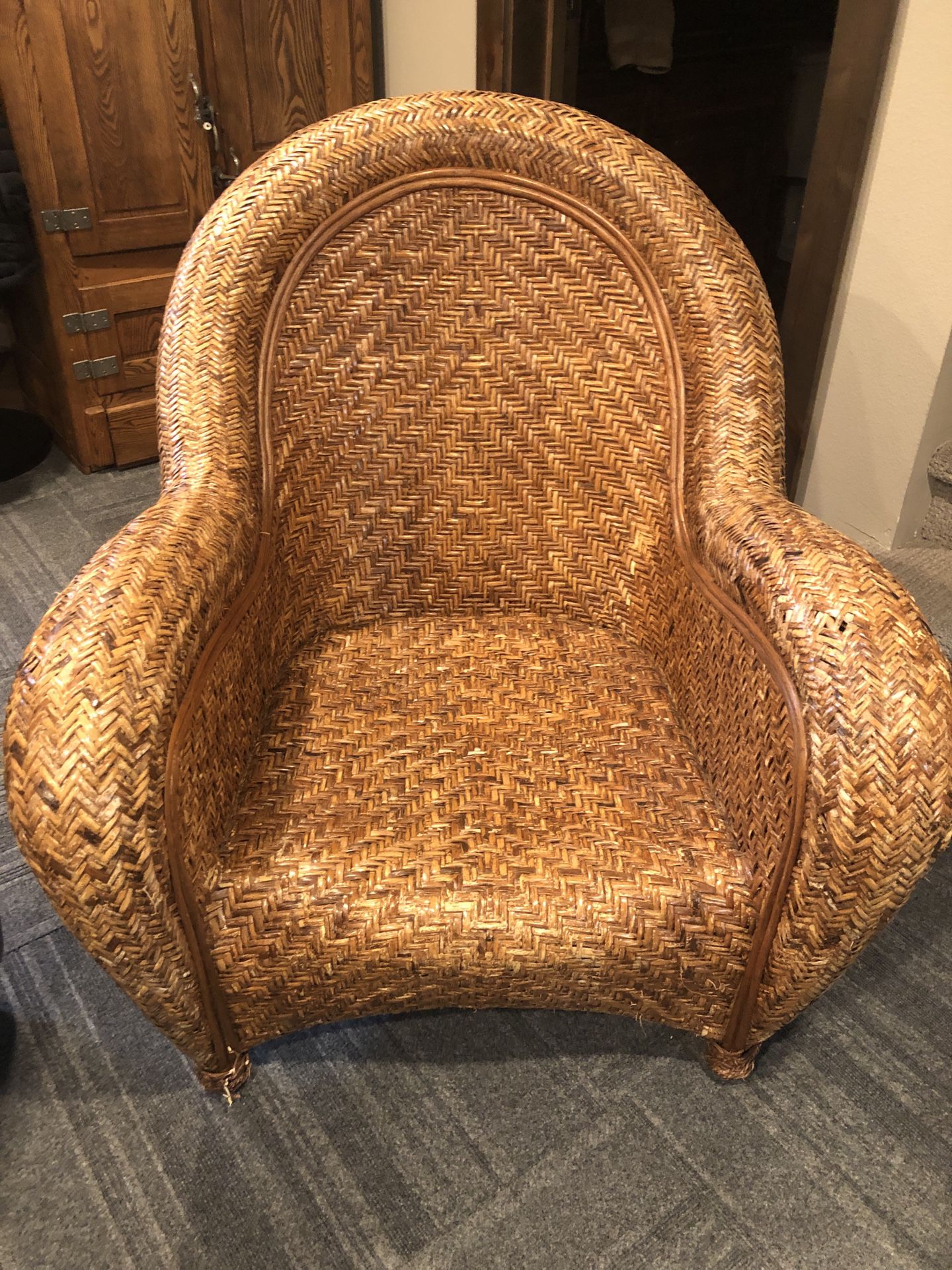 Pottery Barn Malabar Chair-used