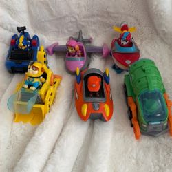Paw Patrol Sea Patrol Vehicles And Pups