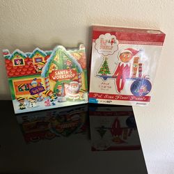 The Elf On The Shelf Pal Size Floor Puzzle And Santa’s Workshop Board Book