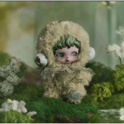 Skullpanda L'Impressionnisme Series US Authentic Popmart POND (Green) NEW IN BOX