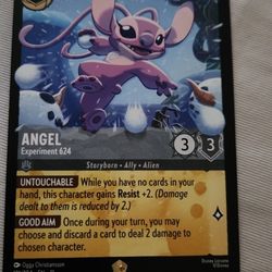 2026 Disney Lorcana Angel  Winterspell  Card