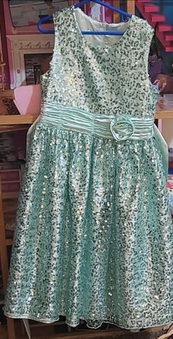 Girls sequence dress size