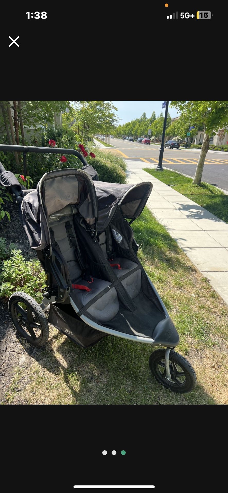 Bob Double Stroller