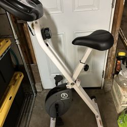 Foldable Upright Exercise Bike