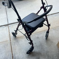 Medline Walker With Seat