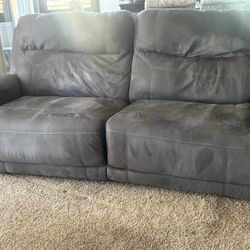 Ashley 2 Seat Reclining Power Sofa