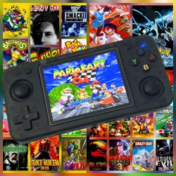 R36H - Retro Video Game Handheld Console (Ultimate Dual 256GB + 32GB Version)