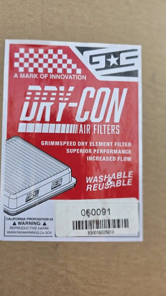 GrimmSpeed DRYCON Filter