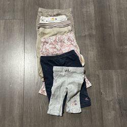 Baby Girl Pants 0-6 month size