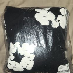 Denim Tears Hoodie Black And White - Size Medium