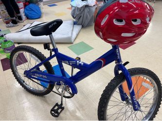 Kids 16” Bike With Helmet