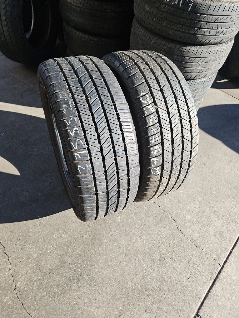 Pair Of 275/55/20 Goodyear Eagles