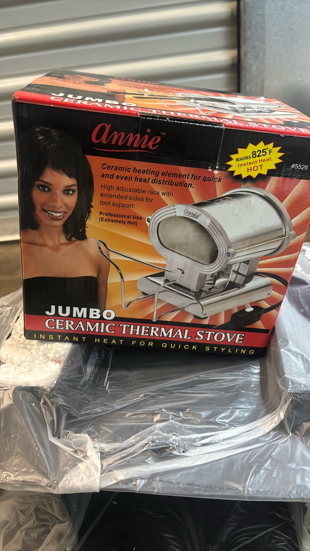 Ceramic thermal jumbo stove/10 curling irons