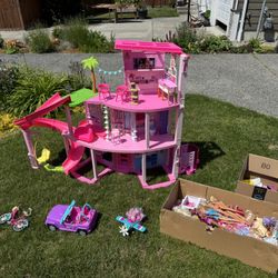 Barbie Dream House and Tons of Extras