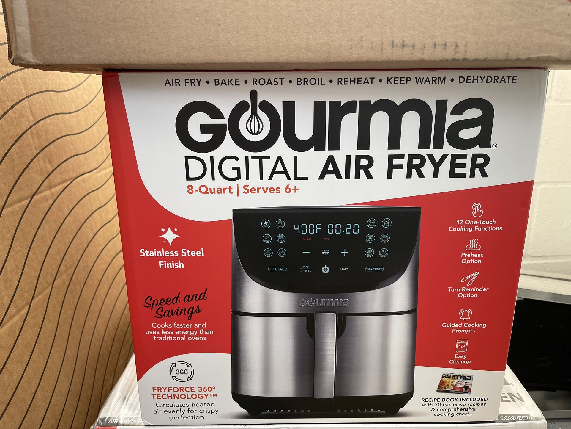 Gourmia Digital Air Fryer Brand New