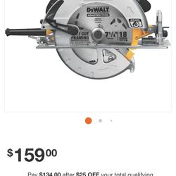 Dewalt Circular Saw ( Corded)
