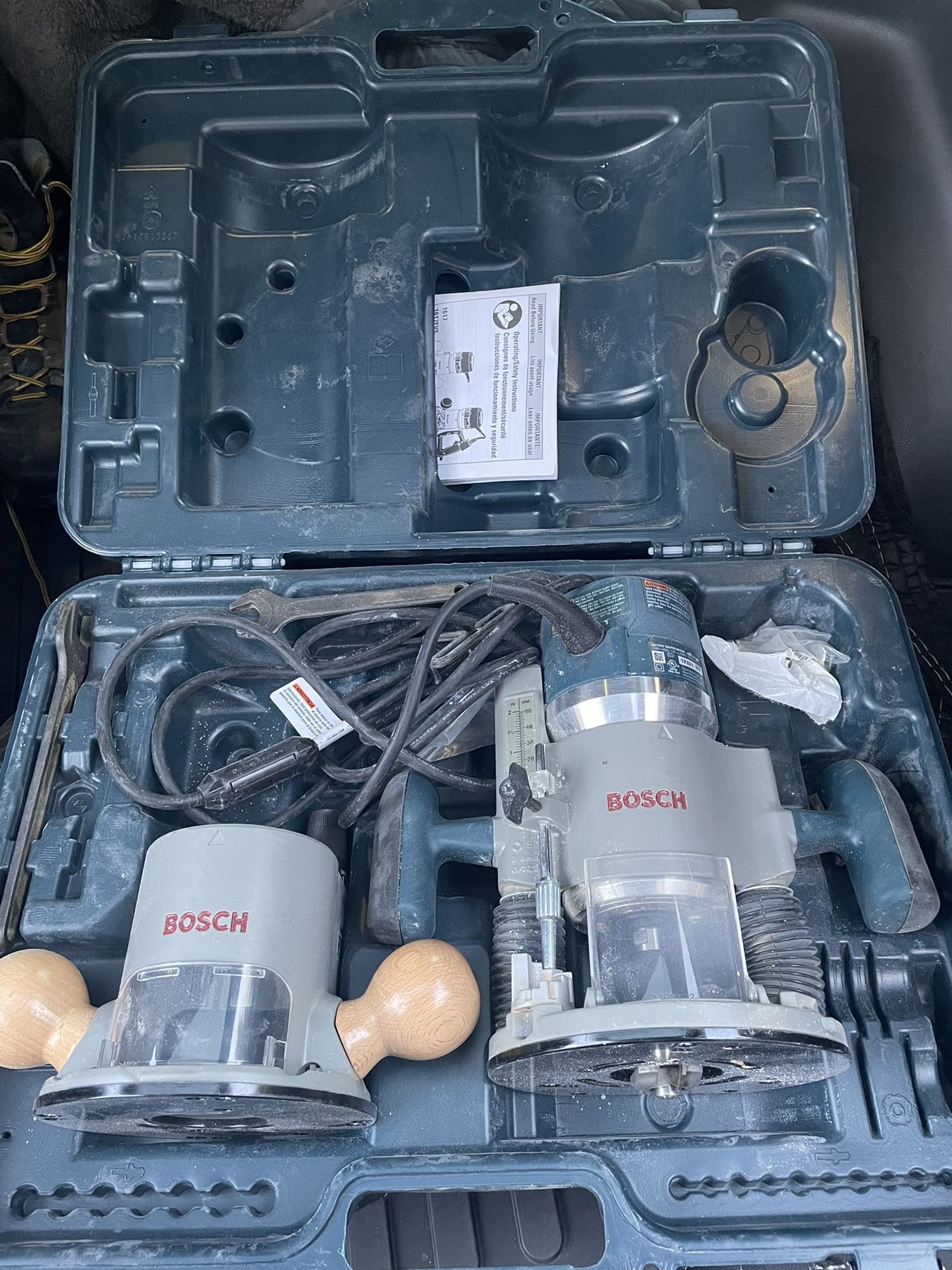 Bosh Router And Plunger Kit