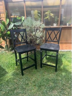 black bar stools